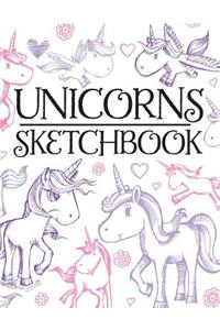 Unicorns Sketchbook