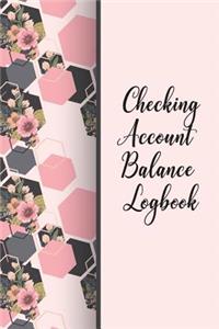 Checking Account Balance Logbook