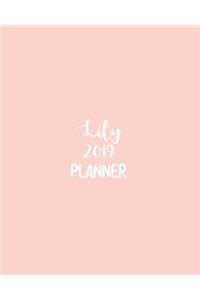 Lily 2019 Planner