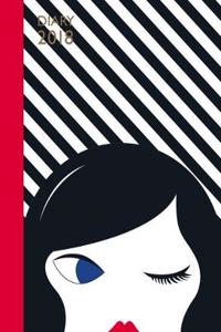 Lulu Guinness: Doll Face A5 2018 Diary