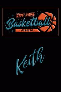 Live Love Basketball Forever Keith