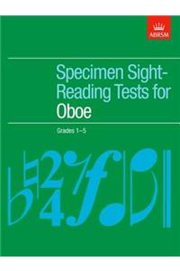 Specimen Sight-Reading Tests for Oboe, Grades 1-5