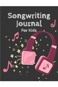 Songwriting Journal For Kids