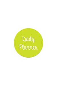 Daily Planner Lime Green