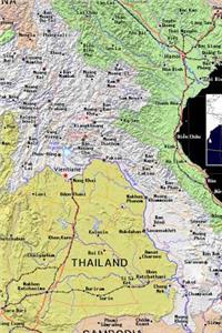 Modern Day Color Map of Laos Journal