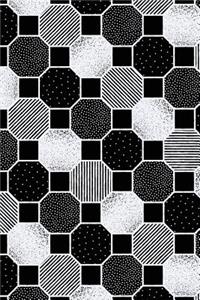 Journal Notebook Dotty Hexagon Pattern 11