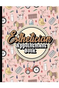 Esthetician Appointment Book
