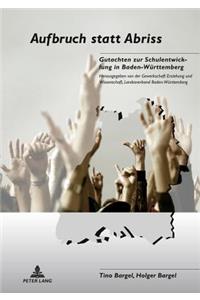 Aufbruch Statt Abriss