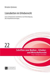 Lizenzketten im Urheberrecht