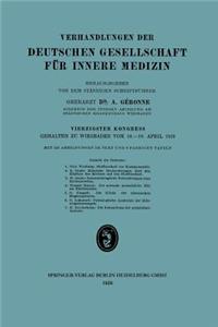 Verhandlungen Der Deutschen Gesellschaft Für Innere Medizin