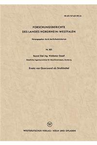 Ersatz von Quarzsand als Strahlmittel