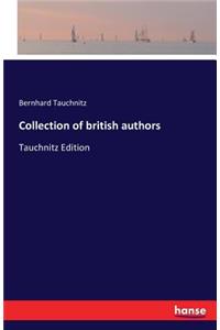 Collection of british authors