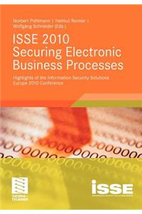 ISSE 2010 Securing Electronic Business Processes