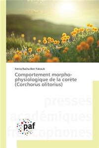 Comportement Morpho-Physiologique de la Corète (Corchorus Olitorius)