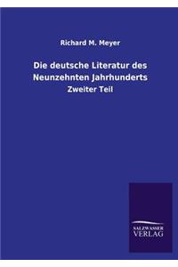 Deutsche Literatur Des Neunzehnten Jahrhunderts