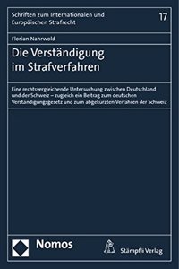 Die Verstandigung Im Strafverfahren