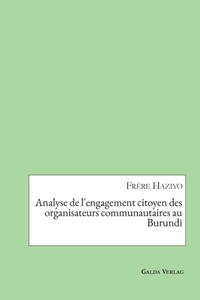 Analyse de l'engagement citoyen des organisateurs communautaires au Burundi