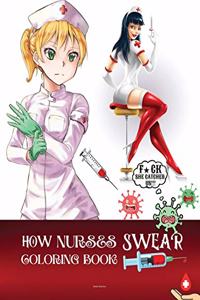 How Nurses Swear Coloring Book