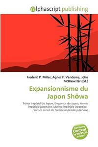 Expansionnisme Du Japon Shwa