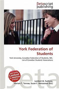 York Federation of Students