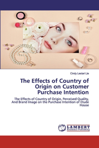 Effects of Country of Origin on Customer Purchase Intention