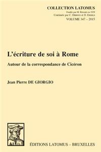 L'écriture de soi à Rome