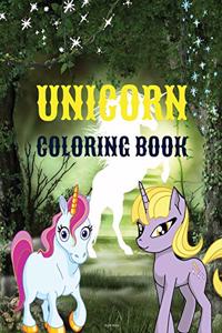 Unicorn Coloring Book