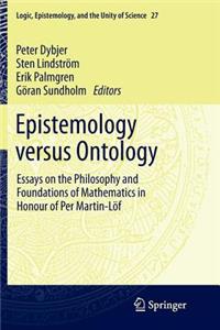 Epistemology Versus Ontology