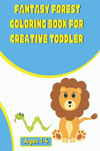 Fantasy Forest Coloring Book