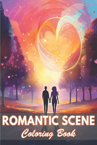 Romantic Scene Coloring Book