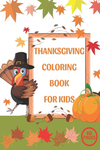 Thanksgiving Coloring Book for Kids