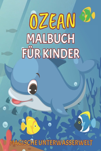 Ozean Malbuch für Kinder