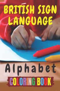 British Sign Language Alphabet Coloring Book