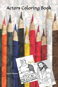 Actors Coloring Book