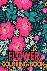 Flower Coloring Book