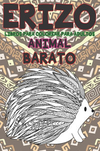 Libros para colorear para adultos - Barato - Animal - Erizo