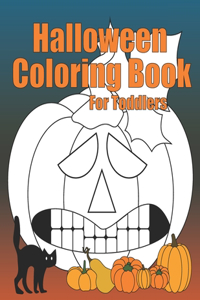 Halloween Coloring Book For Toddlers