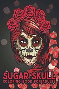 Sugar Skull Coloring Book For Adults