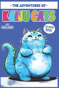 Adventures of Kaiju Cats Coloring Book