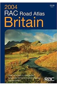 RAC ROAD ATLAS BRITAIN 4 MILE