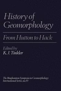 History of Geomorphology
