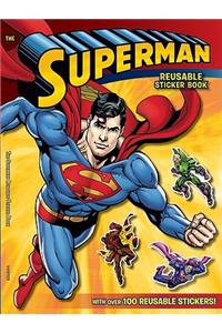 Superman: Reusable Sticker Book
