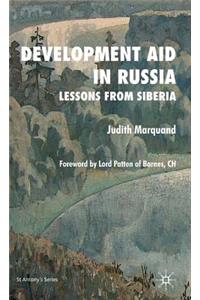 Development Aid in Russia: Lessons from Siberia