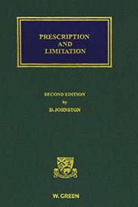 Prescription and Limitation of Actions