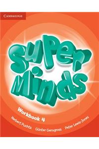 Super Minds Level 4 Workbook