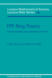 Fpf Ring Theory