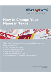 How To Change Your Name in Texas