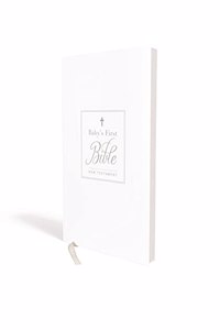 KJV, Baby's First New Testament, Hardcover, White, Red Letter, Comfort Print