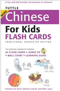 Tuttle More Chinese for Kids Flash Cards Traditional Edition