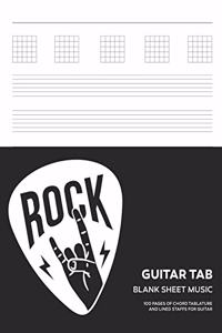 Guitar Tab Blank Sheet Music